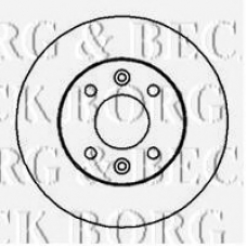 BBD4845 BORG & BECK Тормозной диск