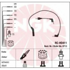 0713 NGK Комплект проводов зажигания