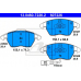 13.0460-7226.2 ATE Комплект тормозных колодок, дисковый тормоз