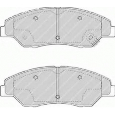FDB1536 FERODO Комплект тормозных колодок, дисковый тормоз