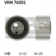 VKM 76001 SKF Натяжной ролик, ремень грм