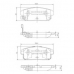 J3613018 NIPPARTS Комплект тормозных колодок, дисковый тормоз