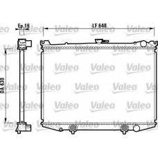 731085 VALEO Радиатор, охлаждение двигателя