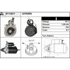 911821 EDR Стартер