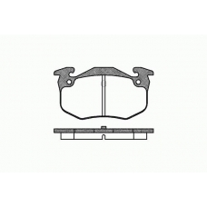 0144 60 KAWE Комплект тормозных колодок, дисковый тормоз