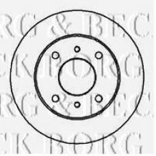 BBD4008 BORG & BECK Тормозной диск