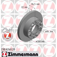 230.6240.20 ZIMMERMANN Тормозной диск