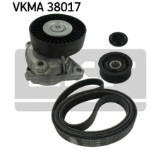VKMA 38017 SKF Поликлиновой ременный комплект