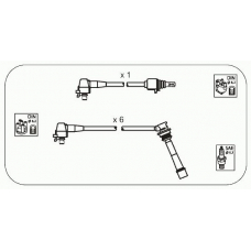 JP152 JANMOR Комплект проводов зажигания