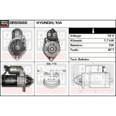 DRS0666 DELCO REMY Стартер