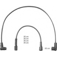 ZEF1395 BERU Комплект проводов зажигания