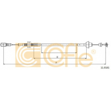 11.0181 COFLE Тросик газа