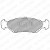 LP591 DELPHI Комплект тормозных колодок, дисковый тормоз