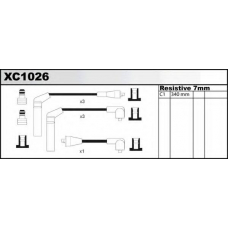 XC1026 QUINTON HAZELL Комплект проводов зажигания
