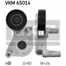 VKM 65014 SKF Натяжной ролик, поликлиновой  ремень