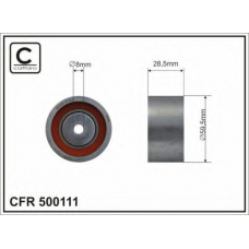 500111 CAFFARO Натяжной ролик, ремень ГРМ