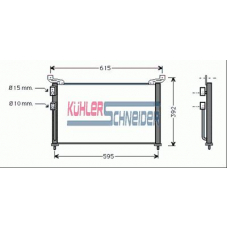 2720501 KUHLER SCHNEIDER Конденсатор, кондиционер