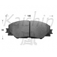 FK2268 KAISHIN Комплект тормозных колодок, дисковый тормоз
