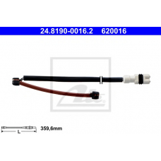 24.8190-0016.2 ATE Сигнализатор, износ тормозных колодок