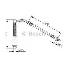 1 987 476 553 BOSCH Тормозной шланг