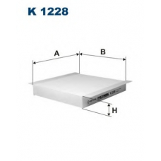 K1228 FILTRON Фильтр, воздух во внутренном пространстве