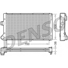 DRM09099 DENSO Радиатор, охлаждение двигателя