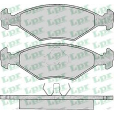 05P016 LPR Комплект тормозных колодок, дисковый тормоз