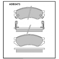 ADB3473 Allied Nippon Тормозные колодки