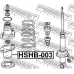 HSHB-003 FEBEST Защитный колпак / пыльник, амортизатор