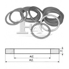 067.810.100 FA1 Уплотнительное кольцо, резьбовая пр; Уплотнительно