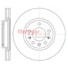 61318.10 METZGER Тормозной диск