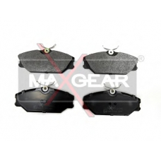 19-0542 MAXGEAR Комплект тормозных колодок, дисковый тормоз