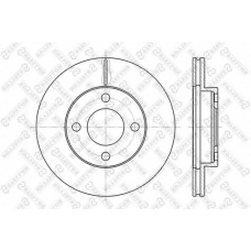6020-4719V-SX STELLOX Тормозной диск