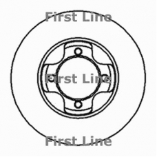FBD352 FIRST LINE Тормозной диск
