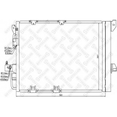 10-45035-SX STELLOX Конденсатор, кондиционер