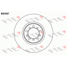 BS3507 FTE Тормозной диск