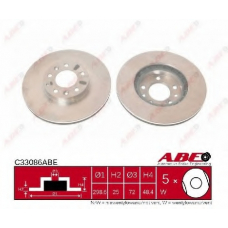 C33086ABE ABE Тормозной диск