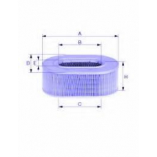 AE 13165 UNICO FILTER Воздушный фильтр