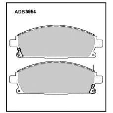 ADB3954 Allied Nippon Тормозные колодки