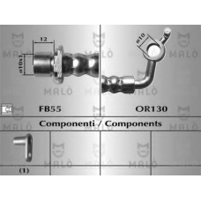 80646 Malo Тормозной шланг