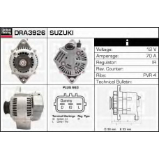 DRA3926 DELCO REMY Генератор