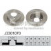 J3301070 NIPPARTS Тормозной диск