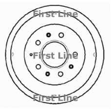 FBR675 FIRST LINE Тормозной барабан