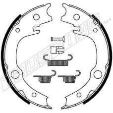 115.315K TRUSTING Комплект тормозных колодок, стояночная тормозная с