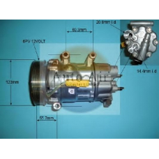 14-9642 AUTO AIR GLOUCESTER Компрессор, кондиционер