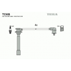 T236B TESLA Комплект проводов зажигания
