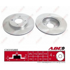 C3G015ABE ABE Тормозной диск