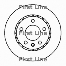 FBD327 FIRST LINE Тормозной диск