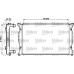 732738 VALEO Радиатор, охлаждение двигателя