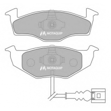 LVXL1124 MOTAQUIP Комплект тормозных колодок, дисковый тормоз